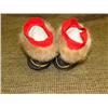 Image 2 : Pair of children's mukluks, mink tops with bead work from Goodnews Bay (74)
