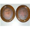 Image 1 : Lot of 2: original oil paintings on canvas by Patrick Lind: Aleut hunter and Aleut Hunter's Wife (74