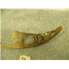 Image 3 : Tlingit style sheep horn ladle (3)