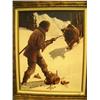 Image 2 : William T. Zibic "The Trapper" 11/100 - frame size 28"x24" (74)