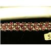 Image 3 : Outstanding 14K gold ruby and diamond bracelet- 1.9 carats of diamonds, 32.83 carats of rubies- reta
