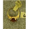 Image 3 : Citrine with diamonds and 14K gold - 6 diamonds approx.. 3.5K citrine (3)