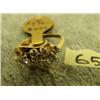 Image 2 : Approx .5K diamond and 4 smaller diamonds set in 14K gold (3)