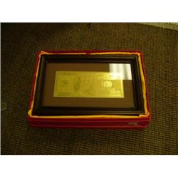 CHOICE on 3: $100 dollar pure gold certificates (154)