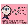 Image 1 : Boys Are Stupid by Goldman Original