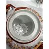 Image 7 : 2 China Teapot Sets With Loose Tea Strainer 3 Cups Creamer Milk & Multiple Saucers Each
