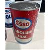 Image 4 : Five Vintage 1 Quart Oil Cans, Havoline and Esso (Full)
