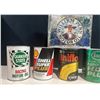 Image 2 : Five Vintage Auto Fluid Cans, Various Brands. 5 Full Cans (1 Litre), 1 Empty Tin