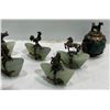 Image 4 : Antique Chinese Zodiac Opium Weight Collection