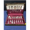Image 1 : Silver Plated Cutlery Set in Wooden Case