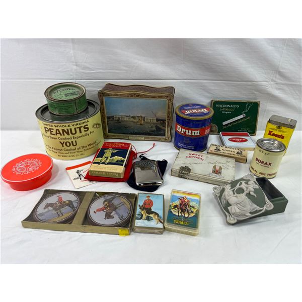 Vintage Tins & Collectables
