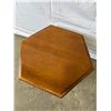 Image 2 : Vilas Wooden Hexagon Side Table