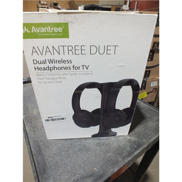 Duel Wireless Headphones For TV
