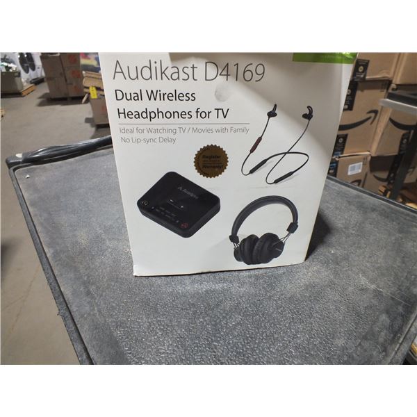 Duel Wireless Headphones for TV