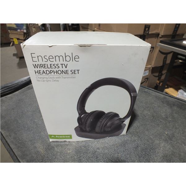 Wireless TV Headphones Set