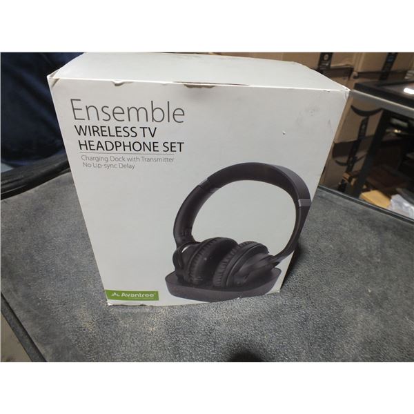 Wireless TV Headphones Set