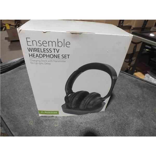 Wireless TV Headphones Set