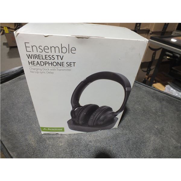 Wireless TV Headphones Set