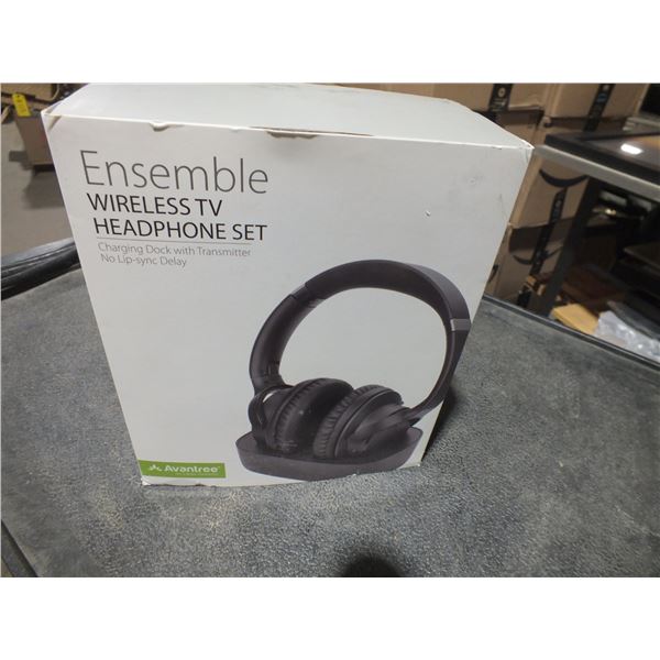 Wireless TV Headphones Set