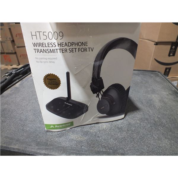 Wireless Headphone Transmitter Set For TV