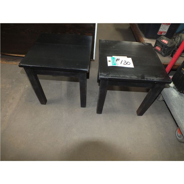 2 Small End Tables