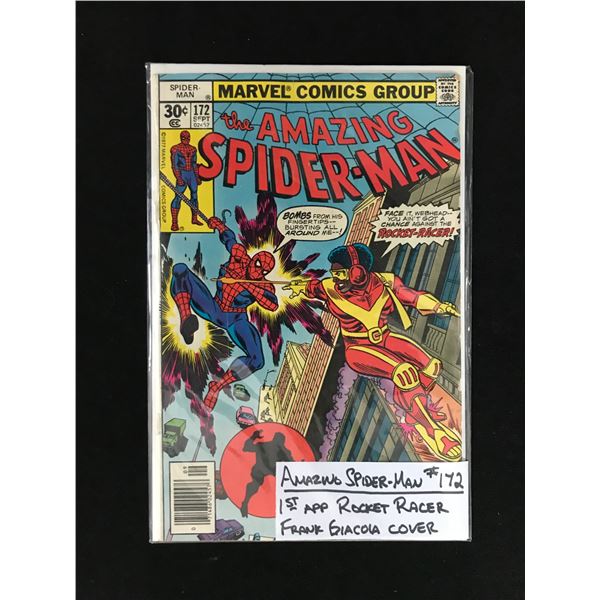 MARVEL COMICS NO.172 THE AMAZING SPIDERMAN (1ST APP ROCKET RACER)