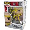 Image 1 : HULK HOGAN SIGNED FUNKO POP FROZEN POND COA
