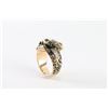 Image 2 : Ladies Gold & Diamond Cheetah Ring