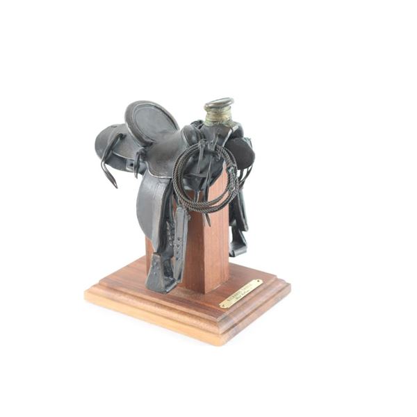 Fine Art Bronze Saddle