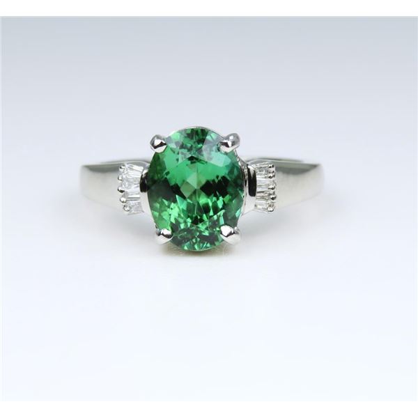 Brilliant Fine Certified G.I.A. Green