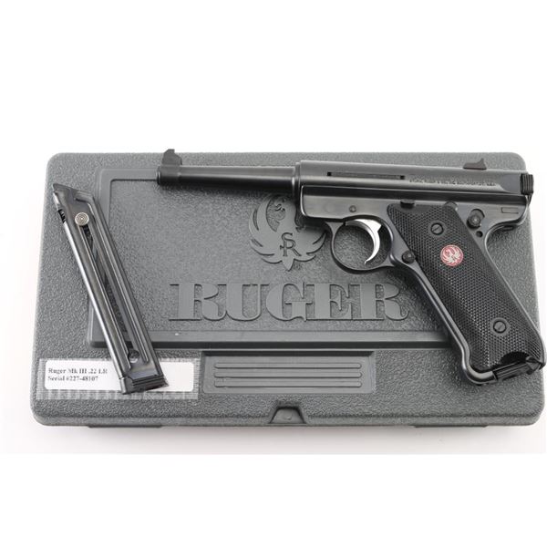 Ruger Mk III 22LR SN: 227-48107