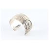 Image 1 : Sterling Buffalo & Indian Cuff