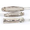 Image 2 : Lot of 3 Navajo Sterling Barrettes