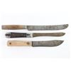 Image 1 : Lot of 3 Antique Trade Knives