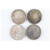 Image 1 : Lot of 4 Liberty Silver Dollars