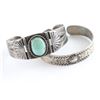 Image 2 : Collection of 4 Native American Cuffs