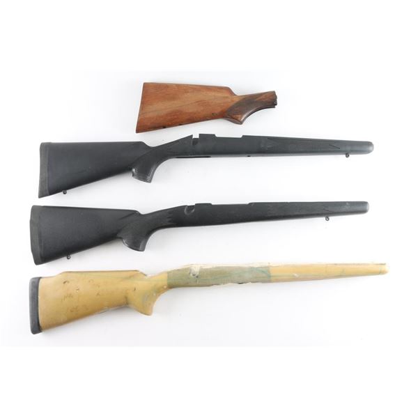Lot of 4 Rifle Stocks