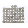 Image 1 : Lot of 50+ War Time Silver Nickels