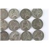 Image 2 : Lot of 50+ War Time Silver Nickels
