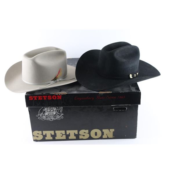 Lot of Stetson Hats