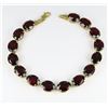 Image 2 : Fabulous Intense Red Garnet Bracelet