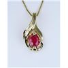 Image 1 : Marvelous Ruby and Diamond Pendant