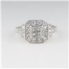 Image 2 : Brilliant Art Deco Style Diamond Ring