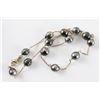 Image 2 : Vintage Black Pearl Necklace