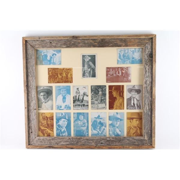 Framed Western Postcards