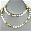 Image 1 : Wonderful Pearl and Gold Bead Necklace