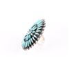 Image 2 : Zuni Turquoise Pettipoint Ring