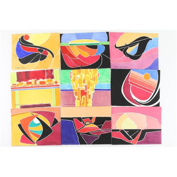 Collection of 9 Small Abstracts