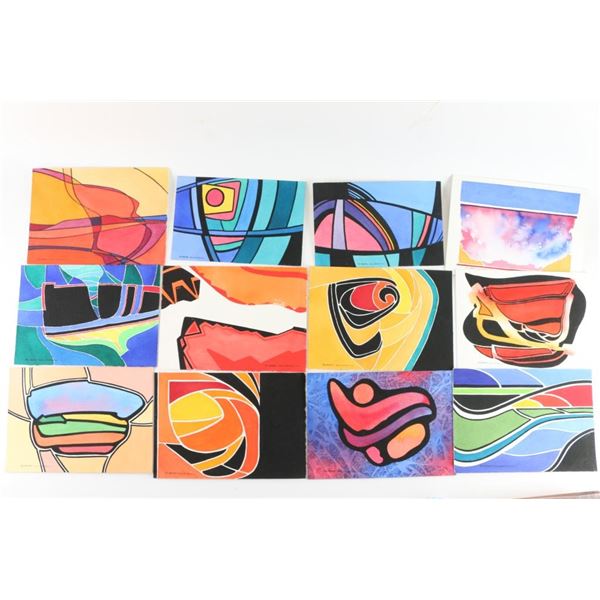 Collection of 14 Small Abstracts