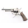 Image 1 : Unsigned Pinfire Revolver 7mm NVSN
